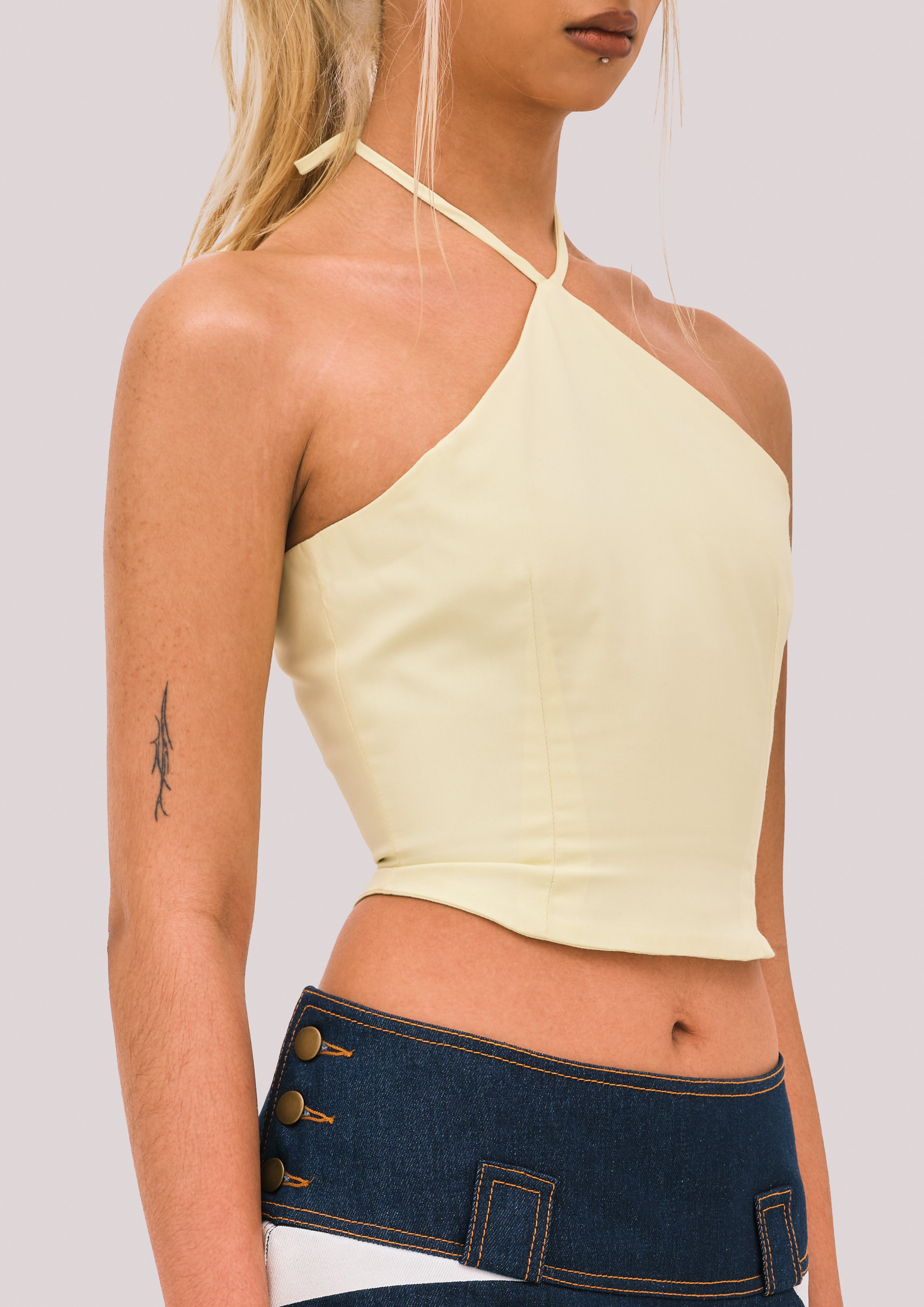 Yellow Super Fitted Top