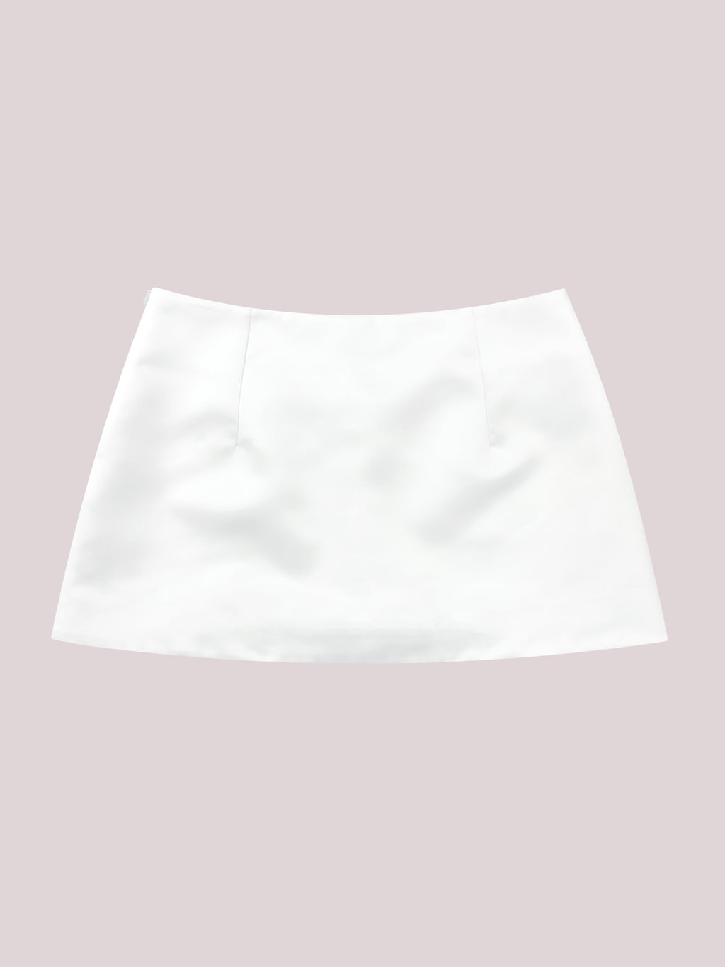 Romance 1314 x Glooth White Miniskirt